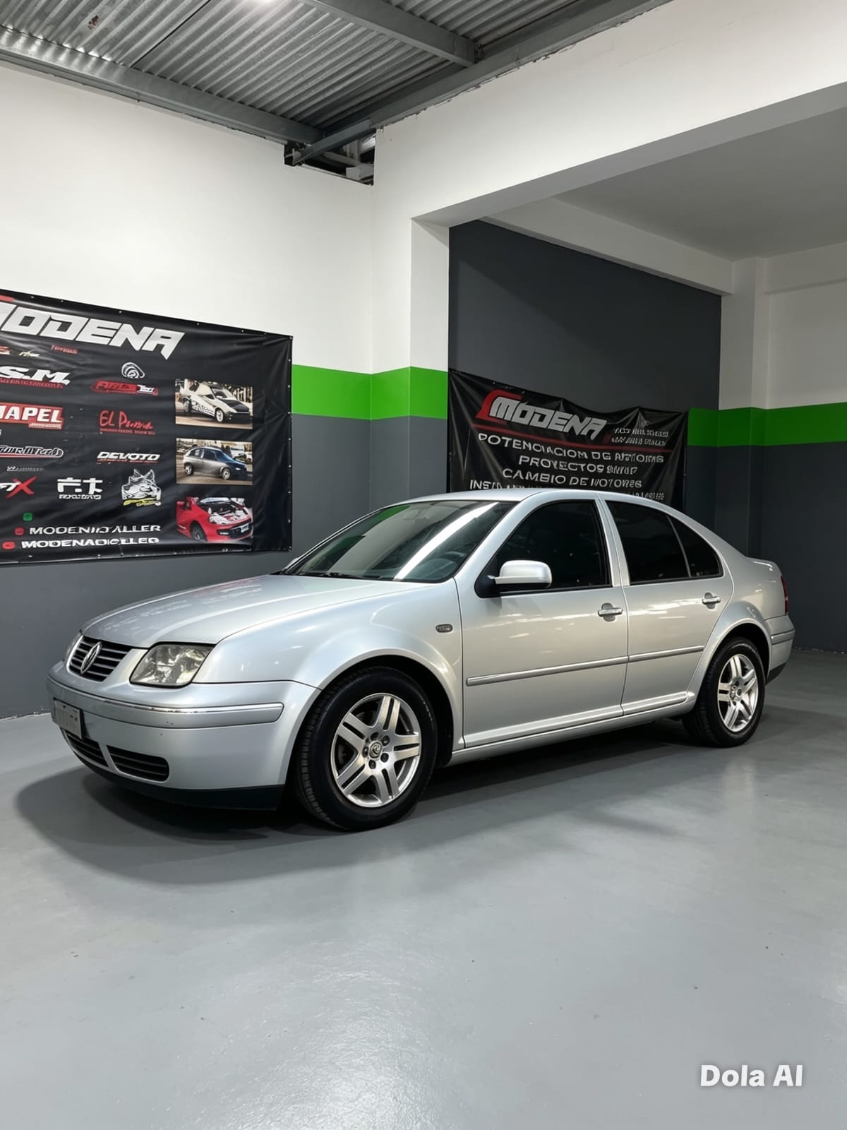 VW Bora en taller